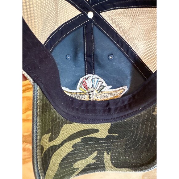 Indianapolis Speedway Trucker Hat Camo Brim Mesh Back Adjustable - Picture 6 of 6